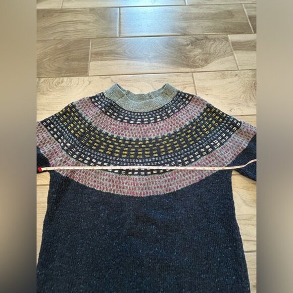 Celtic & Co Fair Isle 100% Pure Wool Knit Multicoloured Sweater - Picture 6 of 7